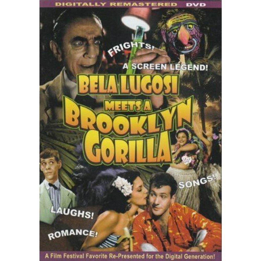 Bela Lugosi Meets A Brooklyn Gorilla 1952 Comedy Horror Science Fiction Film